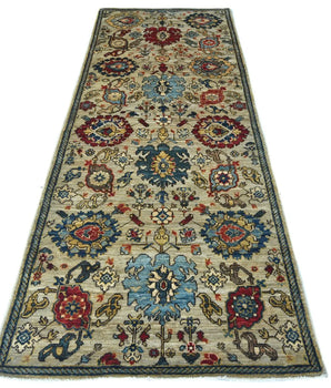 Handknuten Dehbaft Oriental rug by Orientmattor, 239x88 cm, featuring intricate traditional patterns in warm tones.