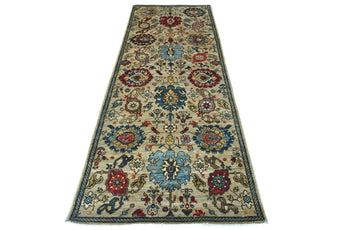 Handknuten Dehbaft Oriental rug by Orientmattor, 239x88 cm, featuring intricate traditional patterns in warm tones.