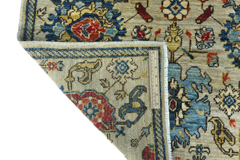 Orientmattor Handknuten Matta Dehbaft Oriental, 239x88 cm, with intricate traditional patterns on a woven carpet.