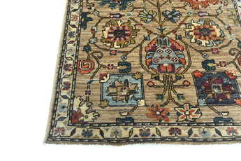 Handwoven Dehbaft Oriental carpet from Orientmattor, 240 x 85 cm, showcasing intricate traditional patterns and rich colors.