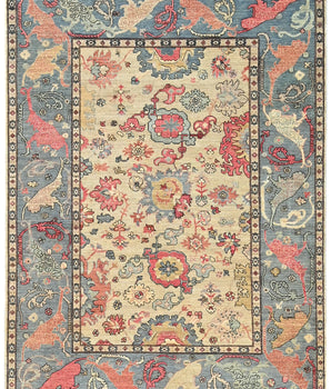 Handknuten Dehbaft Oriental carpet by Orientmattor, classic rug with intricate patterns, measuring 264x191 cm.