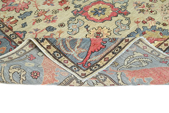 Orientmattor handknuten Dehbaft oriental carpet, classic style, 264 x 191 cm, detailed woven design in warm tones.