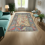 Orientmattor Handknuten Matta Dehbaft Oriental, 264x191 cm, classic carpet with intricate patterns and rich colors.