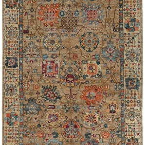 Orientmattor Handknuten Dehbaft Oriental rug, classic carpet with intricate patterns, measuring 276 x 180 cm.