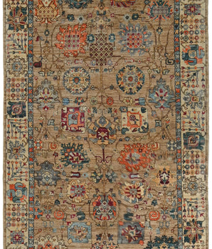 Orientmattor Handknuten Dehbaft Oriental rug, classic carpet with intricate patterns, measuring 276 x 180 cm.