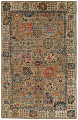 Orientmattor Handknuten Dehbaft Oriental rug, classic carpet with intricate patterns, measuring 276 x 180 cm.