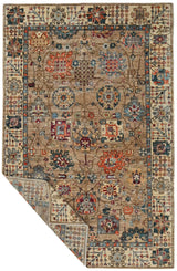 Orientmattor Dehbaft classic handwoven rug, 276x180 cm with intricate oriental design, from the Dehbaft collection.