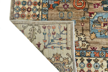 Orientmattor Handknuten Dehbaft Oriental classic carpet, 276 x 180 cm, detailed woven design and rich colors.