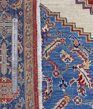 Orientmattor classic handwoven Dehbaft Oriental rug, 292x201 cm, detailed patterns and rich colors in natural wool fibers.