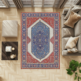 Handknuten Dehbaft Oriental classic carpet, 292 x 201 cm, with intricate traditional patterns in warm tones, by Orientmattor.