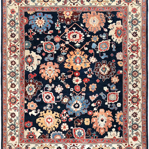 Orientmattor handknuten Dehbaft Oriental rug, classic carpet in 298x248 cm with intricate traditional patterns.