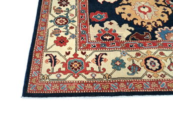Orientmattor Handknuten Dehbaft Oriental carpet, classic 298x248 cm with intricate patterns, handmade rug.