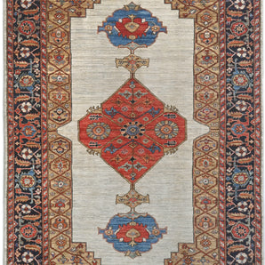 Orientmattor Dehbaft Oriental handwoven rug, classic carpet in 299x161 cm, detailed traditional design.