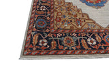 Orientmattor Handknuten Dehbaft Oriental carpet, classic design, 299 x 161 cm, detailed woven textile with intricate patterns.