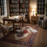 Orientmattor handknuten Dehbaft Oriental carpet, classic rug in beige and brown, measuring 299x161 cm with intricate patterns.