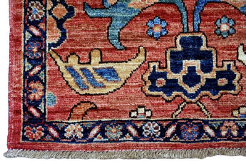 Handknuten Matta Dehbaft Oriental 95 x 70 cm Nr. 65602 - Orientmattor