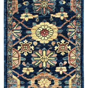 Handknuten Matta Dehbaft Oriental 96 x 65 cm Nr. 65601 - Orientmattor