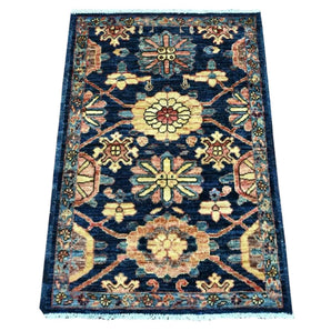 Handknuten Matta Dehbaft Oriental 96 x 65 cm Nr. 65601 - Orientmattor