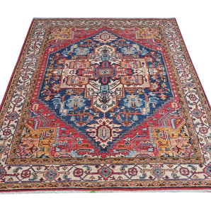 Handknuten Farahan Oriental rug, 201x150 cm, classic carpet by Orientmattor with intricate traditional patterns.