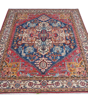 Handknuten Farahan Oriental rug, 201x150 cm, classic carpet by Orientmattor with intricate traditional patterns.