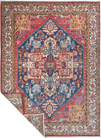 Handknuten Farahan Oriental carpet, classic 201x150 cm, with intricate patterns, by Orientmattor.