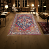 Handknuten Farahan Oriental carpet from Orientmattor, 201x150 cm, showing intricate patterns and rich woven textures.