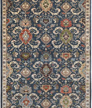 Orientmattor Handknuten Farahan Oriental classic carpet, 235 x 171 cm, intricate traditional design.