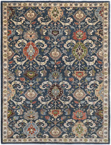 Orientmattor Handknuten Farahan Oriental classic carpet, 235 x 171 cm, intricate traditional design.
