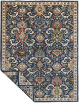 Orientmattor Farahan Oriental handwoven rug, classic carpet in 235x171 cm with intricate patterns and traditional design.