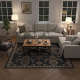 Handknuten Farahan Oriental carpet, classic design, 235x171 cm, by Orientmattor, showcasing intricate patterns and rich colors.