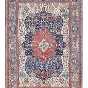 Orientmattor handknuten Farahan Oriental rug, 245 x 172 cm, classic carpet with intricate patterns and rich colors.