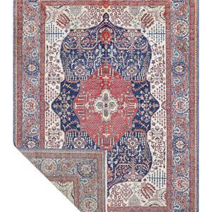 Handknuten Farahan Oriental rug, 245x172 cm, classic carpet by Orientmattor featuring intricate traditional patterns.