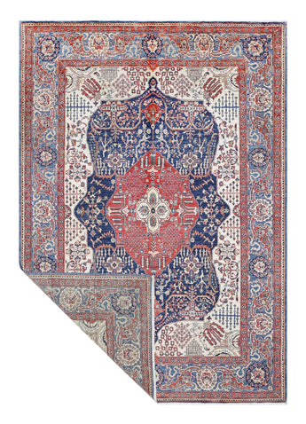 Handknuten Farahan Oriental rug, 245x172 cm, classic carpet by Orientmattor featuring intricate traditional patterns.