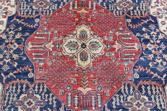 Handknuten Farahan Oriental carpet, classic design, 245x172 cm, by Orientmattor, showcasing intricate patterns and rich colors.