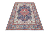 Orientmattor Handknuten Farahan Oriental rug in classic style, 245x172 cm with intricate patterns and rich colors.