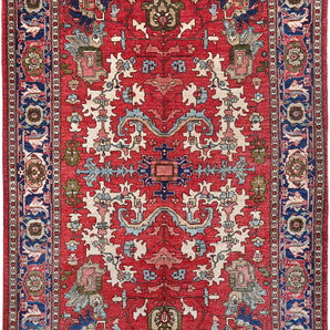 Orientmattor Handknuten Farahan Oriental rug, 274x183 cm, classic carpet with intricate patterns and rich colors.