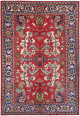 Orientmattor Handknuten Farahan Oriental rug, 274x183 cm, classic carpet with intricate patterns and rich colors.