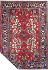 Orientmattor Handknuten Farahan Oriental carpet, 274 x 183 cm, classic design with intricate patterns and rich colors.