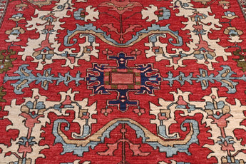 Orientmattor Handknuten Farahan Oriental carpet, 274x183 cm, showcasing intricate patterns and rich colors on a woven surface.