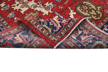 Orientmattor Handknuten Farahan Oriental rug, 274x183 cm, classic design with intricate patterns and rich colors.