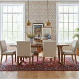 Orientmattor handknuten Farahan oriental rug, classic carpet with intricate patterns, measuring 274 x 183 cm.