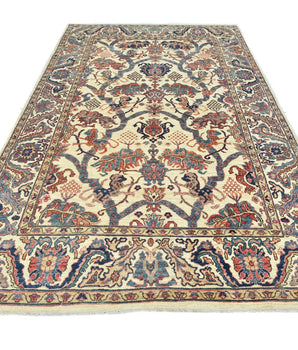 Orientmattor Handknuten Farahan Oriental rug, 286x181 cm, classic carpet with intricate patterns and rich colors.