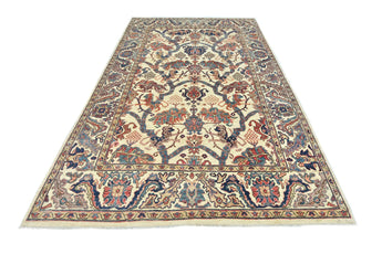 Orientmattor Handknuten Farahan Oriental rug, 286x181 cm, classic carpet with intricate patterns and rich colors.