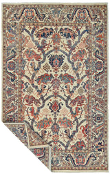 Handwoven Farahan Oriental rug by Orientmattor, 286 x 181 cm, featuring intricate classic carpet patterns.