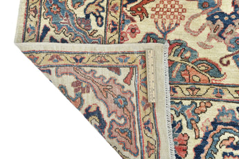 Orientmattor handwoven Farahan Oriental carpet, 286x181 cm, classic design with intricate patterns and rich colors.