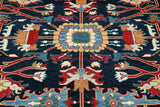 Orientmattor Handknuten Farahan Oriental rug, classic carpet in 294x244 cm with intricate patterns and rich colors.