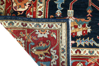 Orientmattor handknuten Farahan oriental carpet, classic rug with intricate patterns, measuring 294 x 244 cm.