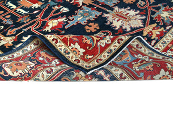 Orientmattor handknuten Farahan oriental carpet, 294x244 cm, classic design with intricate patterns and rich colors.