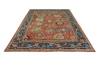 Orientmattor Handknuten Farahan Oriental rug, 301 x 249 cm, classic carpet with intricate patterns and rich colors.