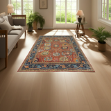 Orientmattor handknuten Farahan oriental carpet, 301x249 cm, showcasing intricate traditional patterns and rich colors.